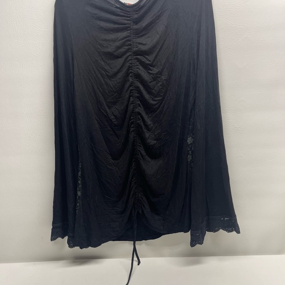 HARLEY-DAVIDSON womens rhinestone top size 1XL Lon belll sleeves - Picture 3 of 7